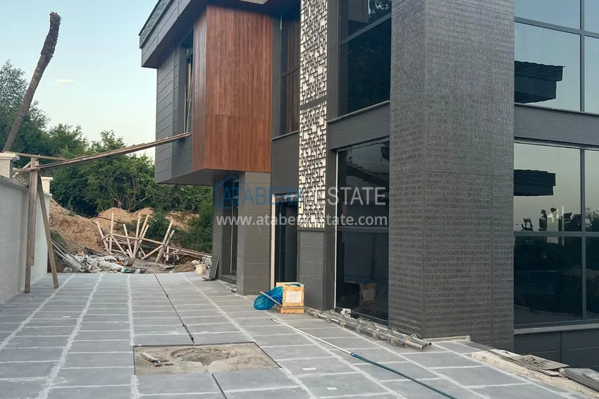 Stylowy projekt na ostatnim etapie budowy w centrum Alanyi, dzielnicy Hasbahce 10 