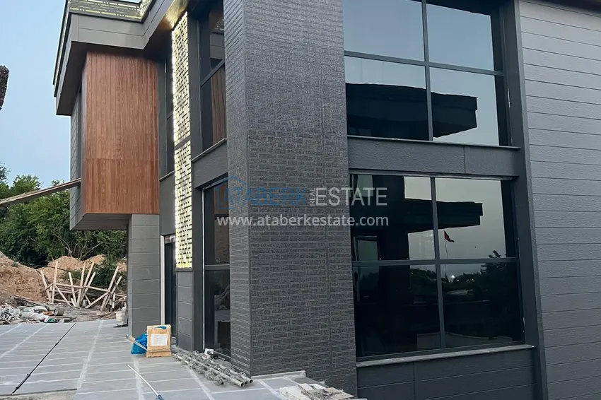 Stylowy projekt na ostatnim etapie budowy w centrum Alanyi, dzielnicy Hasbahce 13 