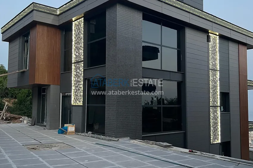 Stylowy projekt na ostatnim etapie budowy w centrum Alanyi, dzielnicy Hasbahce 14 