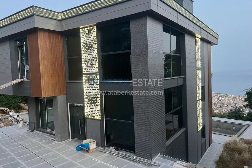 Stylowy projekt na ostatnim etapie budowy w centrum Alanyi, dzielnicy Hasbahce 15 