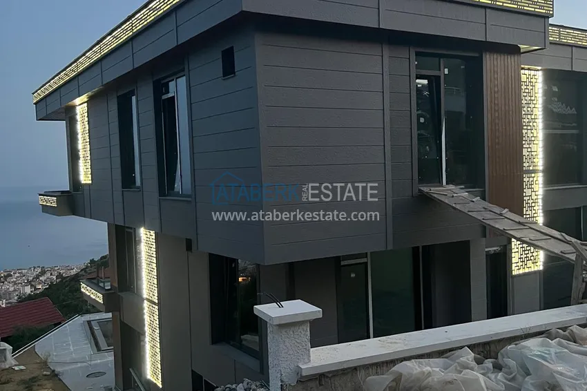 Stylowy projekt na ostatnim etapie budowy w centrum Alanyi, dzielnicy Hasbahce 16 