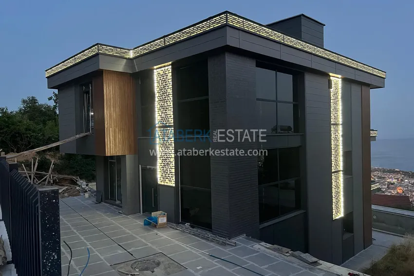 Stylowy projekt na ostatnim etapie budowy w centrum Alanyi, dzielnicy Hasbahce 18 