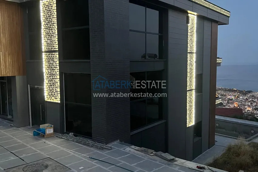 Stylowy projekt na ostatnim etapie budowy w centrum Alanyi, dzielnicy Hasbahce 19 