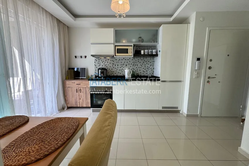 Kupuj  Apartament 1+1 zaledwie 350 metrów od Morza Śródziemnego, dzielnica Oba — Alanya 1 