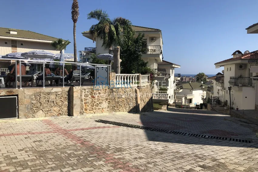 Trzypokojowy apartament z widokiem na morze, odpowiedni na zezwolenie na pobyt - dzielnica Cikcilli, Alanya 10 
