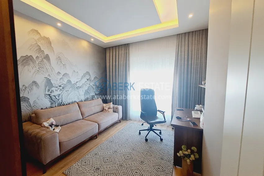 Kupuj  Apartament Linear 3+1 z oddzielną kuchnią, nowymi meblami i częściowym widokiem na morze - dzielnica Mahmutlar, Alanya 14 