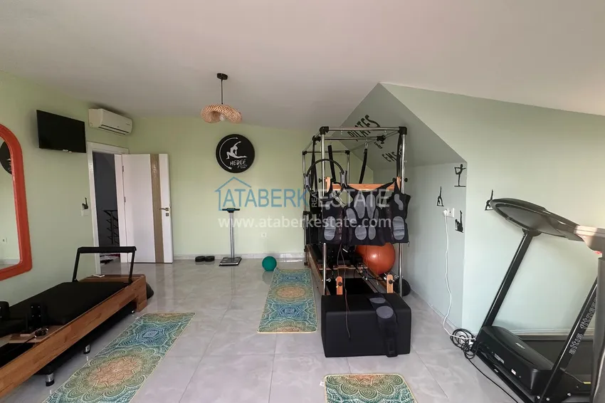 Kupuj  Apartament dwupoziomowy z meblami, oddzielną kuchnią i widokiem na góry — dzielnica Kestel, Alanya 12 