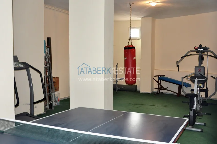 W pełni odnowiony apartament z nowymi meblami - dzielnica Mahmutlar, Alanya 12 
