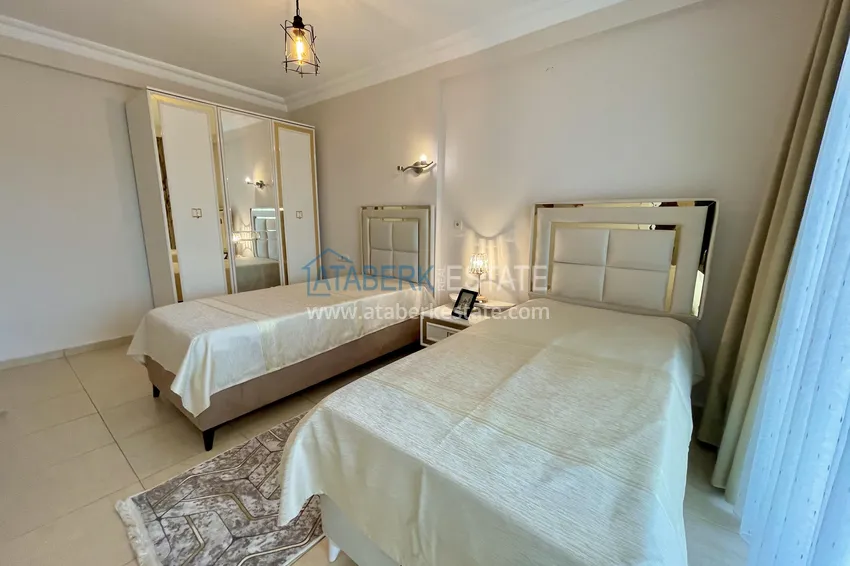 Kupuj  Umeblowany duplex z widokiem na morze w Alanyi, dzielnica Mahmutlar - 300 metrów od morza  11 