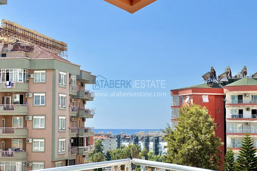 Kupuj  Apartament 1+1 z meblami i widokiem na morze, odpowiedni na zezwolenie na pobyt - Alanya, dzielnica Tosmur  11 