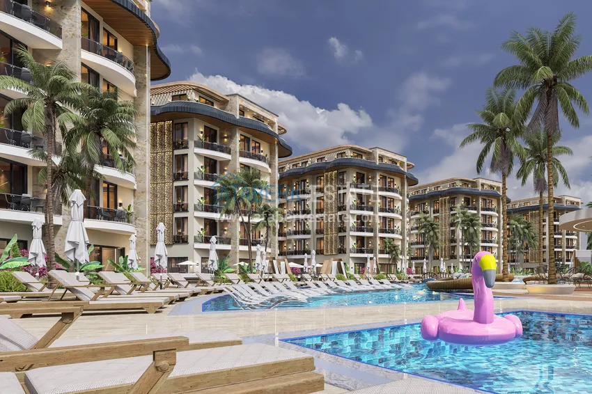 Nieruchomość inwestycyjna w budowie od inwestora — Alanya, dzielnica Oba  13 