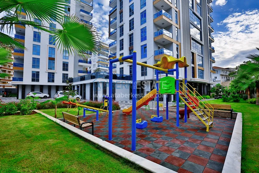 Umeblowane mieszkanie w kompleksie premium, dzielnica Tosmur, Alanya 11 