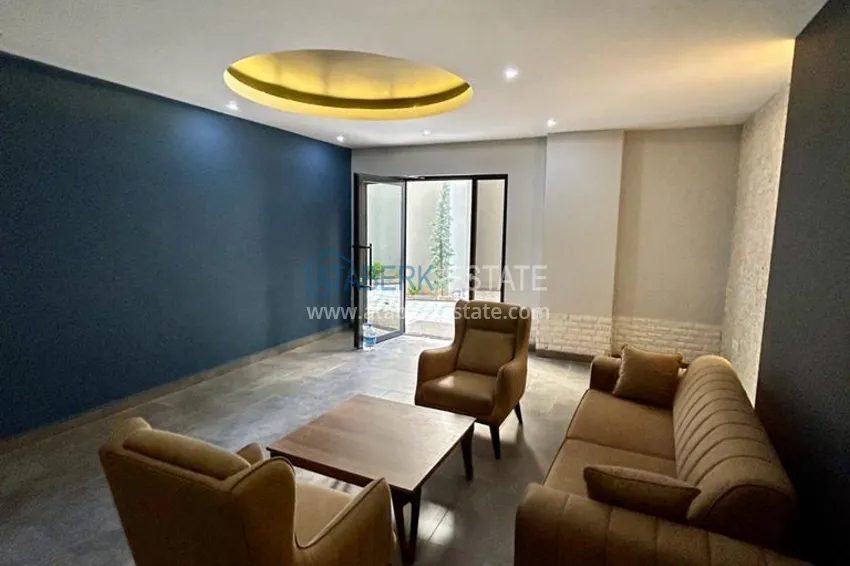 Apartament 2+1 z meblami i widokiem na morze w młodym kompleksie, dzielnica Mahmutlar — Alanya 16 