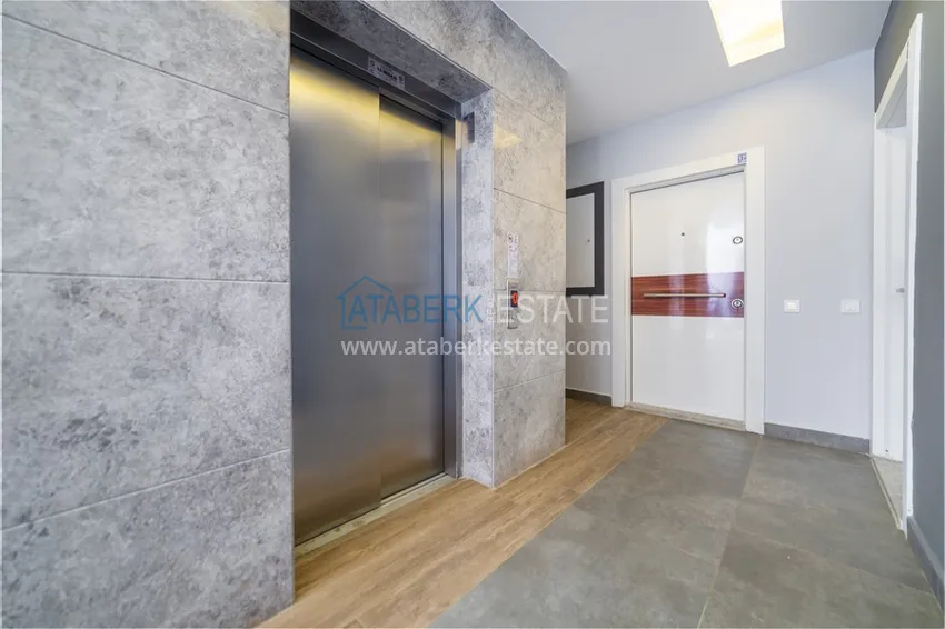 Apartament 2+1 z meblami i widokiem na morze w młodym kompleksie, dzielnica Mahmutlar — Alanya 17 