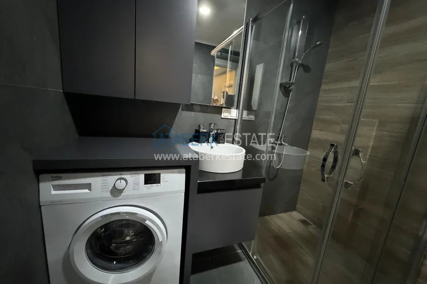 Kupuj  Apartament 2+1 z meblami i widokiem na morze w młodym kompleksie, dzielnica Mahmutlar — Alanya 17 