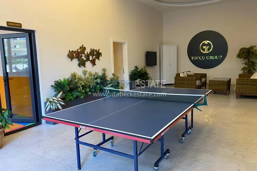 Apartament Linear 3+1 z oddzielną kuchnią, nowymi meblami i częściowym widokiem na morze - dzielnica Mahmutlar, Alanya 14 