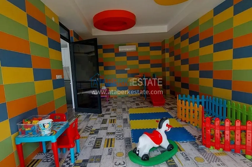 Dwupoziomowy penthouse z meblami od właściciela w Avsallar, Alanya 17 