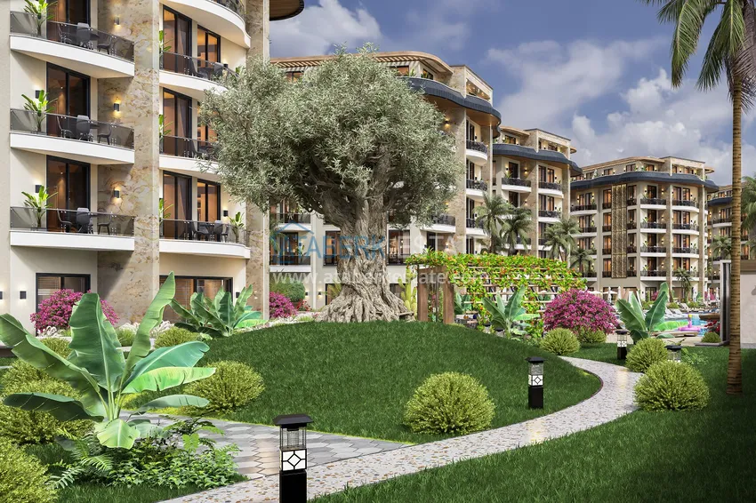 Nieruchomość inwestycyjna w budowie od inwestora — Alanya, dzielnica Oba  15 
