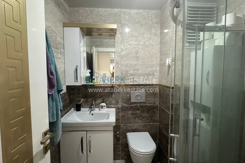 Kupuj  Apartament dwupoziomowy z meblami, oddzielną kuchnią i widokiem na góry — dzielnica Kestel, Alanya 17 