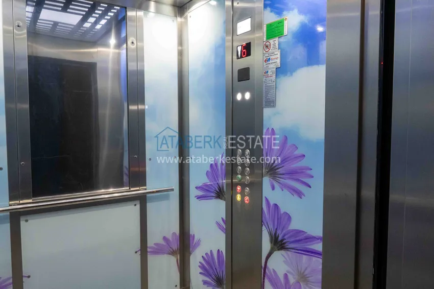 Apartament 2+1 z meblami i widokiem na morze w młodym kompleksie, dzielnica Mahmutlar — Alanya 18 