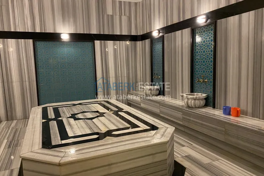 Apartament Linear 3+1 z oddzielną kuchnią, nowymi meblami i częściowym widokiem na morze - dzielnica Mahmutlar, Alanya 16 