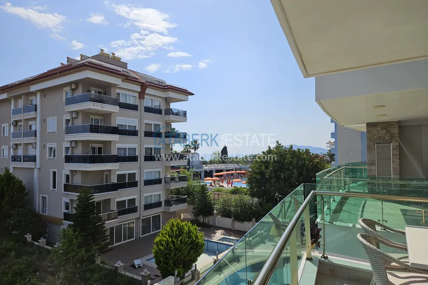 Kupuj  Umeblowane mieszkanie w komfortowej rezydencji — Alanya, dzielnica Kestel 25 