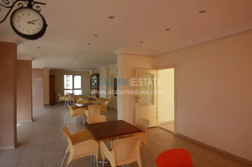 Trzypokojowy apartament z widokiem na morze, odpowiedni na zezwolenie na pobyt - dzielnica Cikcilli, Alanya 17 