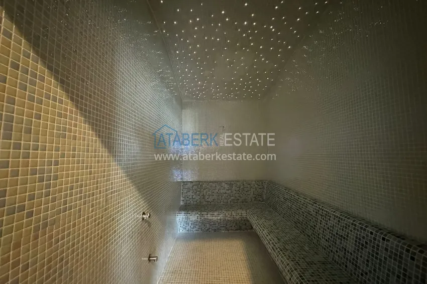Dwupoziomowy penthouse z widokiem na morze i góry w nowym kompleksie — Alanya, dzielnica Kargicak 16 