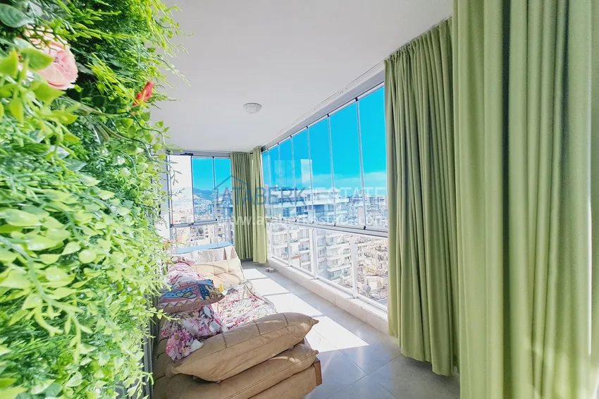 Kupuj  Apartament Linear 3+1 z oddzielną kuchnią, nowymi meblami i częściowym widokiem na morze - dzielnica Mahmutlar, Alanya 22 