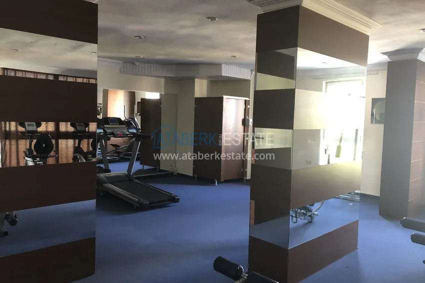 Trzypokojowy apartament z widokiem na morze, odpowiedni na zezwolenie na pobyt - dzielnica Cikcilli, Alanya 19 