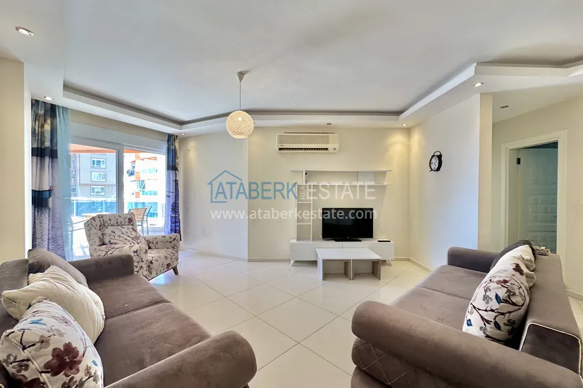 Kupuj  Apartament 1+1 z meblami i widokiem na morze, odpowiedni na zezwolenie na pobyt - Alanya, dzielnica Tosmur  1 