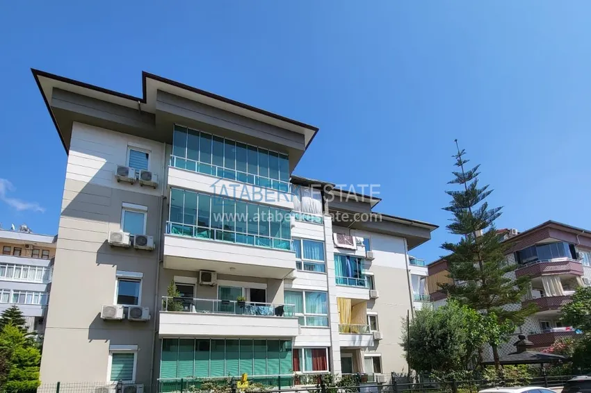 Apartament 1+1 zaledwie 350 metrów od Morza Śródziemnego, dzielnica Oba — Alanya 1 