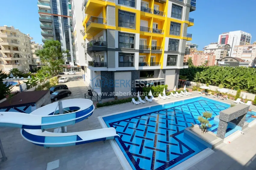 Apartament Linear 3+1 z oddzielną kuchnią, nowymi meblami i częściowym widokiem na morze - dzielnica Mahmutlar, Alanya 2 