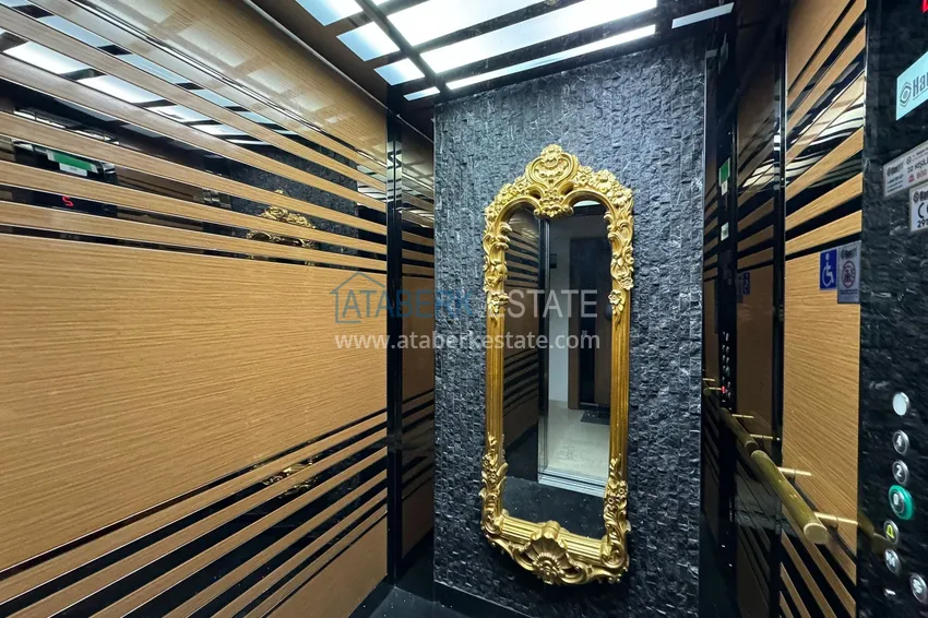 Dwupoziomowy penthouse z widokiem na morze i góry w nowym kompleksie — Alanya, dzielnica Kargicak 20 