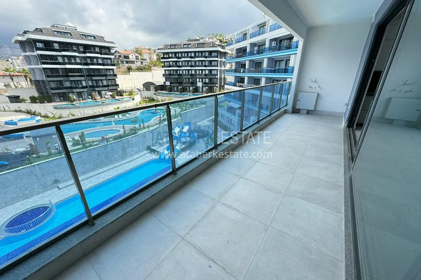Kupuj  Dwupoziomowy penthouse z widokiem na morze i góry w nowym kompleksie — Alanya, dzielnica Kargicak 26 