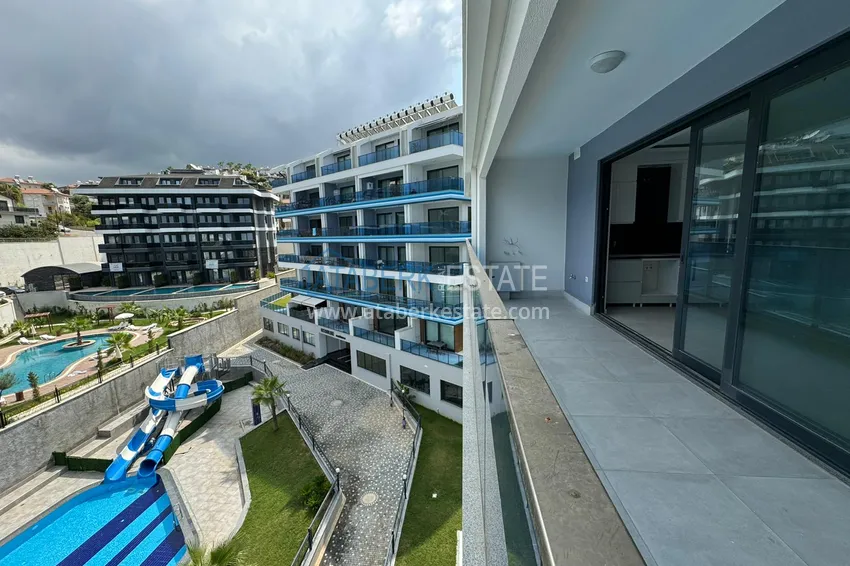 Kupuj  Dwupoziomowy penthouse z widokiem na morze i góry w nowym kompleksie — Alanya, dzielnica Kargicak 29 
