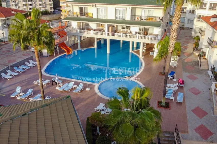 Trzypokojowy apartament z widokiem na morze, odpowiedni na zezwolenie na pobyt - dzielnica Cikcilli, Alanya 2 