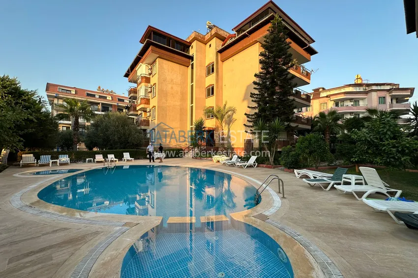 Dwupokojowe mieszkanie w kompleksie z infrastrukturą — Alanya, dzielnica Oba  2 
