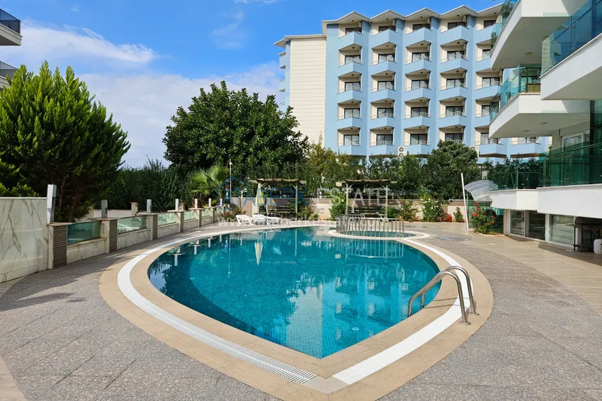 Umeblowane mieszkanie w komfortowej rezydencji — Alanya, dzielnica Kestel 2 