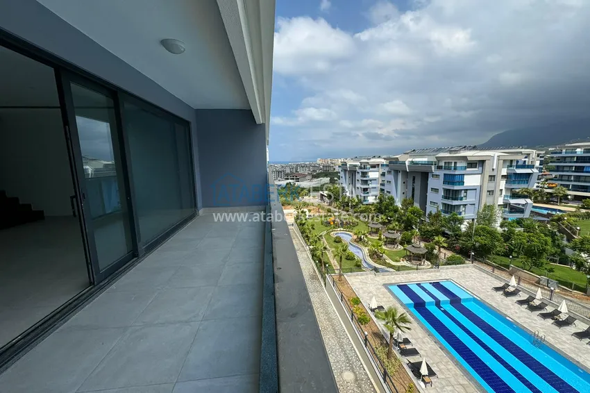 Kupuj  Dwupoziomowy penthouse z widokiem na morze i góry w nowym kompleksie — Alanya, dzielnica Kargicak 30 
