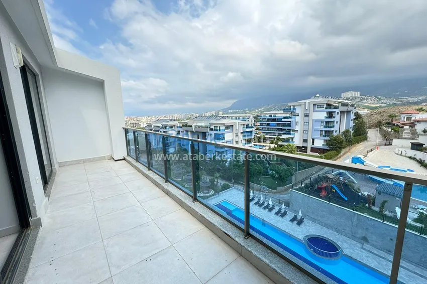 Kupuj  Dwupoziomowy penthouse z widokiem na morze i góry w nowym kompleksie — Alanya, dzielnica Kargicak 34 