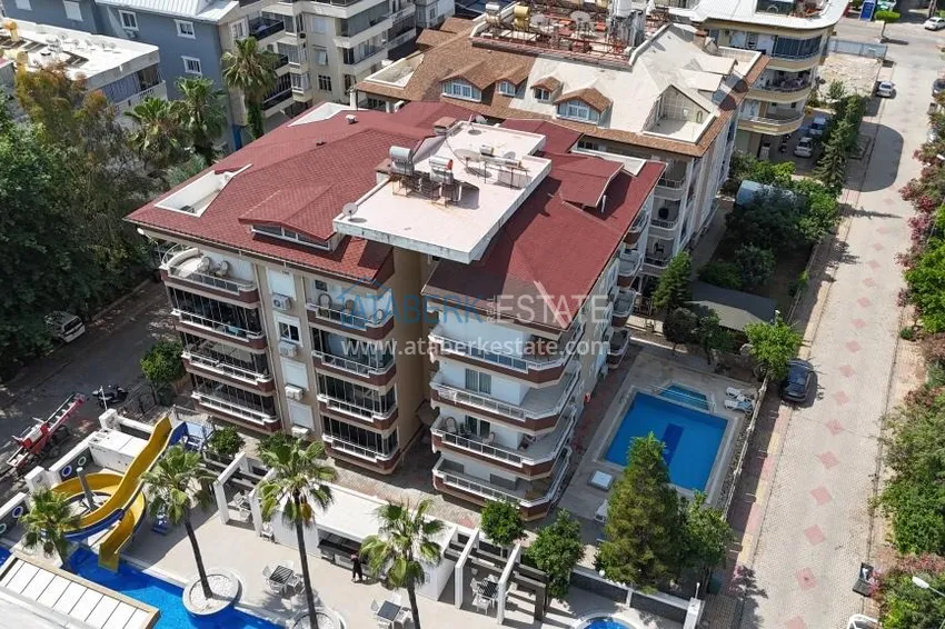 Umeblowane mieszkanie zaledwie 150 metrów od morza, dzielnica Oba — Alanya 3 