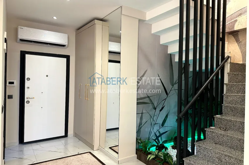 Kupuj  Luksusowy duplex z oryginalnym wnętrzem — nowe budynki w Alanyi, dzielnica Mahmutlar 3 