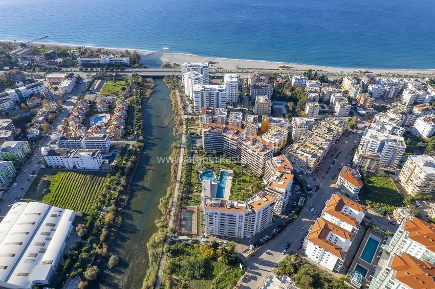 Umeblowany apartament z dwiema sypialniami w Tosmur, nad brzegiem górskiej rzeki 250 metrów od plaży 3 