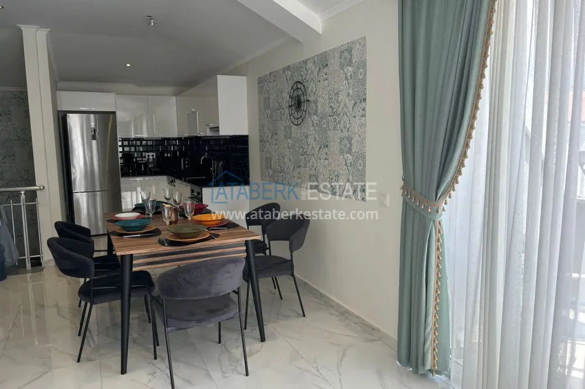 Kupuj  Długoterminowy wynajem penthouse 4+1 w Alanya, dzielnica Kestel C19 3 