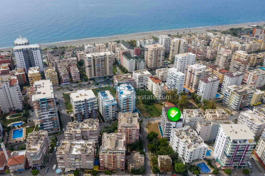 Apartament 2+1 z meblami i widokiem na morze w młodym kompleksie, dzielnica Mahmutlar — Alanya 3 