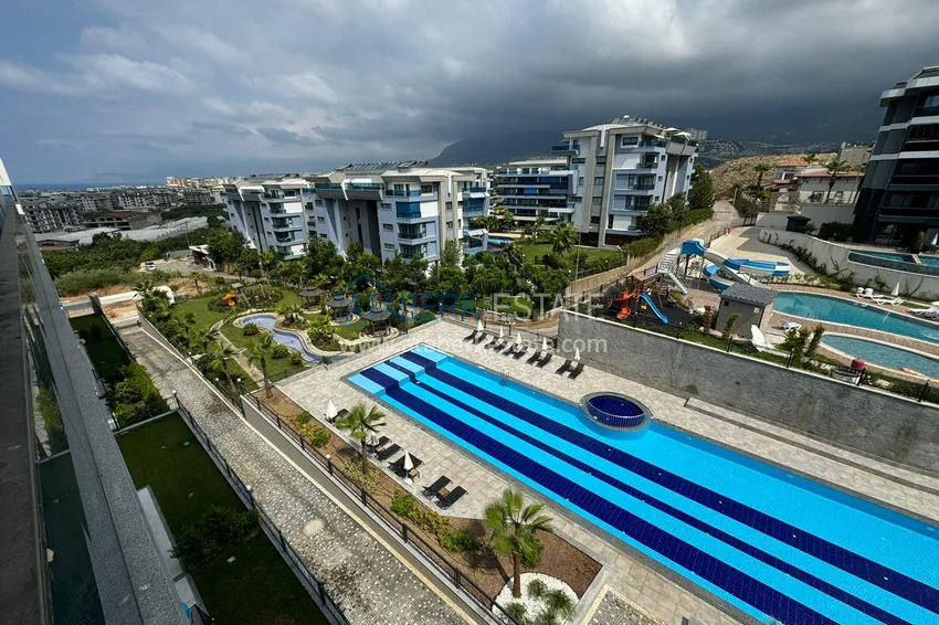 Kupuj  Dwupoziomowy penthouse z widokiem na morze i góry w nowym kompleksie — Alanya, dzielnica Kargicak 40 