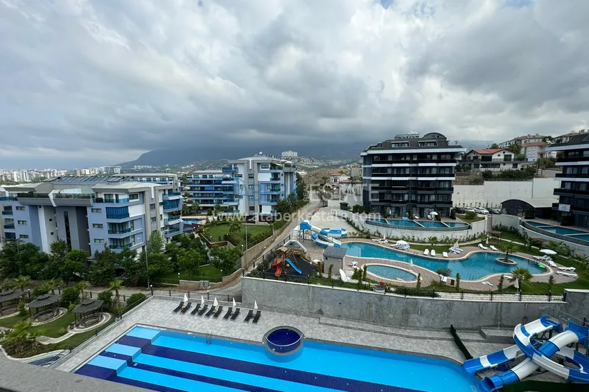 Kupuj  Dwupoziomowy penthouse z widokiem na morze i góry w nowym kompleksie — Alanya, dzielnica Kargicak 41 