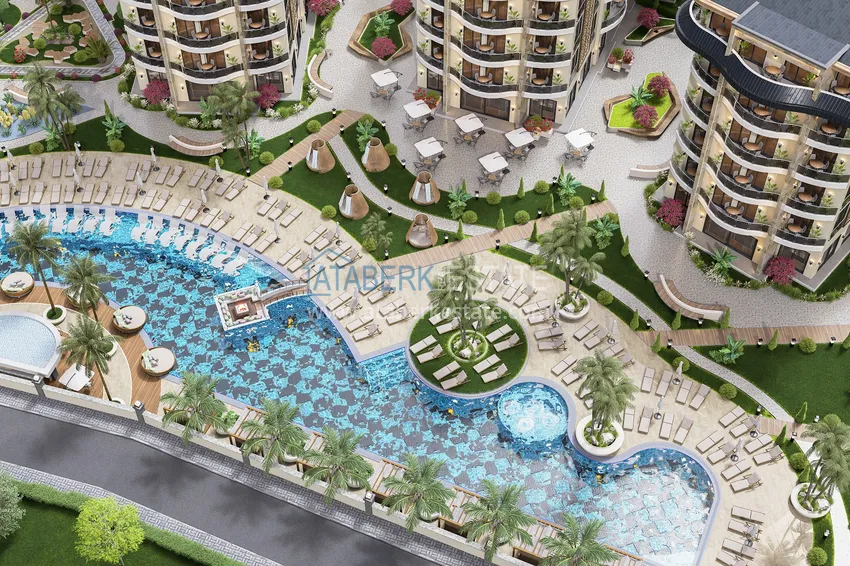 Nieruchomość inwestycyjna w budowie od inwestora — Alanya, dzielnica Oba  4 
