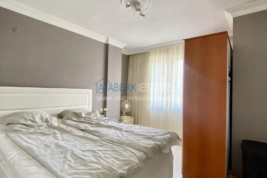 Kupuj  Mieszkanie z jedną sypialnią w przytulnym kompleksie mieszkalnym. Nadaje się do zezwolenia na pobyt. Dystrykt Oba, Alanya 4 